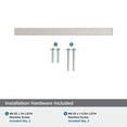 thumbnail image 4 of Amerock Cyprus 3-3/4 inch (96mm) Center-to-Center Satin Nickel Cabinet or Furniture Pull, 10 Pack, 4 of 4