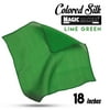 Magic Makers 18 Inch Professional Grade Magician\'s Silk - Green