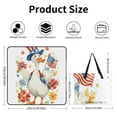 thumbnail image 2 of Patriotic Goose Floral Fourth July Outdoor Picnic Blanket, Foldable Waterproof Beach Mat, Portable Beach Blanket for Beach Camping, Hiking, Family Concerts, 2 of 7