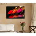 thumbnail image 2 of wall26 - Canvas Prints Wall Art - Vibrant Lip Colors in a Golden Lipstick Tube | Modern Wall Decor/Home Decoration Stretched Gallery Canvas Wrap Giclee Print. Ready to Hang - 16" x 24", 2 of 4