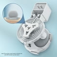 thumbnail image 4 of Support Mural pour Haut-Parleur Intelligent Adapté pour HomePod Mini Support Audio avec Gestion des Cordons d'Alimentation Accessoires Audio Maison Intelligente, 4 of 7