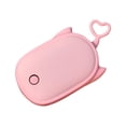 thumbnail image 1 of Toystoory Calentador de manos de ballena pequeña Calentador de invierno Calentador de manos portátil de carga de energía móvil de doble propósito Almacenamiento y organización del hogar Rosado Toystoory HA023953-01, 1 of 6