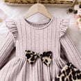 thumbnail image 5 of Linfrsh Toddler Girls Little Girls Fall Clothes Toddler Outfit Girl Sweatshirt Pants Winter Outfit Toddler Girl Outfit for 1t 2t 3t 4t 5t 6t for 5-6 Years, 5 of 7