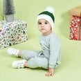 thumbnail image 6 of GRNSHTS Christmas Knitted Hat for Baby, Santa Hat for Kid Toddler Baby, Xmas Baby Knit Hat for Children, Soft Warm Baby Beanie Knit Hat Green,Age for 0-3 Years, 6 of 6