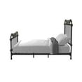 thumbnail image 4 of Bowery Hill Metal Black Spindle Bed Rectangular 85.63"x80.5"x54.75" Unassembled, 4 of 7