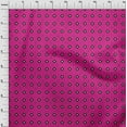 thumbnail image 4 of oneOone Cotton Poplin Fuschia Pink Fabric Block Sewing Fabric By The Yard Printed Diy Clothing Sewing Supplies 56 Inch Wide, 4 of 6