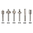 thumbnail image 3 of Dremel 692 Steel Routing Bit Rotary Accessory Set for Wood and Soft Materials | 6-Piece, 3 of 8