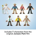 thumbnail image 6 of Imaginext Jurassic Park Dinosaur Recon 19-Piece Figure Playset for Kids, Classic Movie Characters, 6 of 7