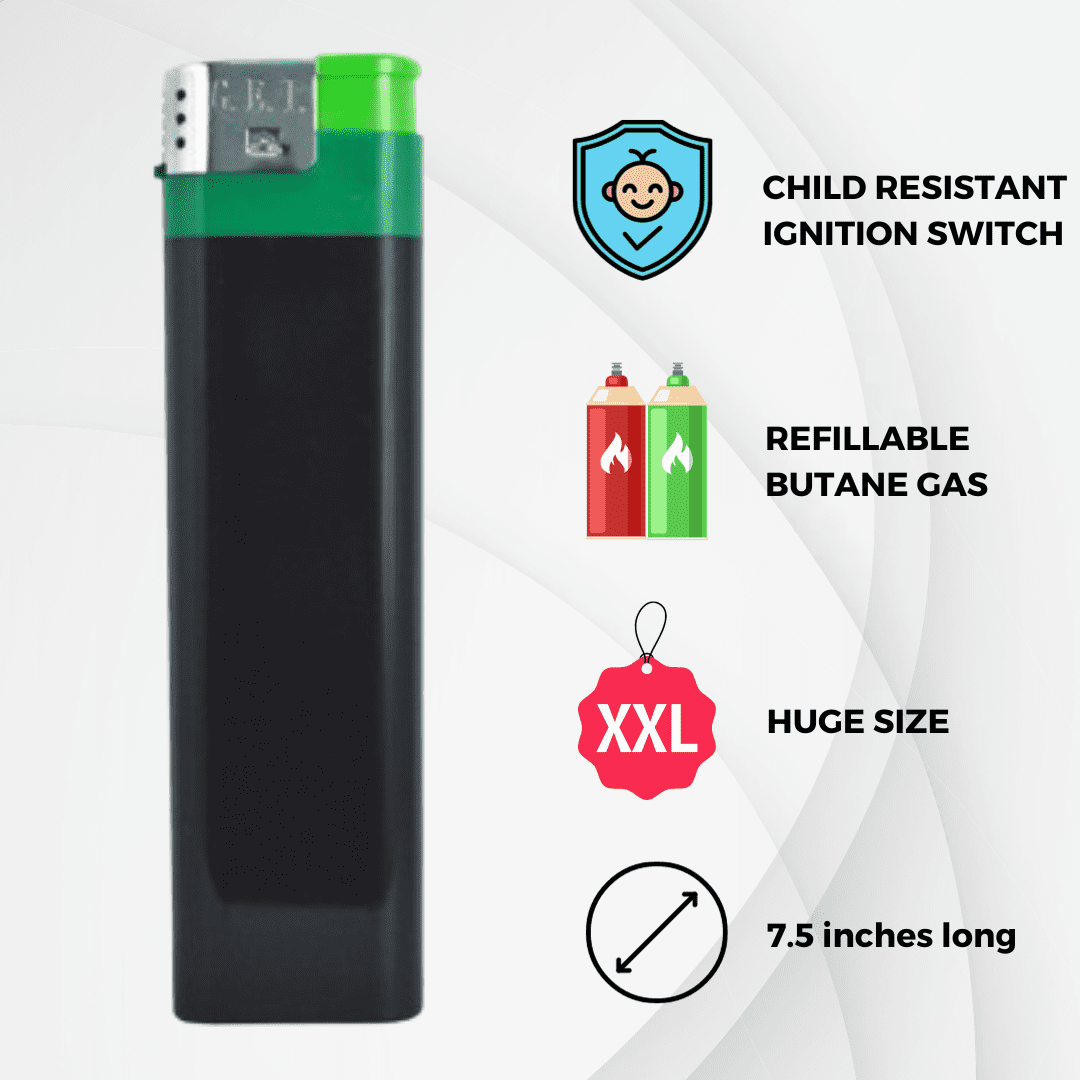 G.E.I. Ginormous Lighter Extra Large Jumbo Cigarette and Utility