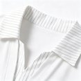 thumbnail image 5 of IhhxPro Men's V-Neck Collared Shirt Stretchable Contrast Stripe Tee Casual Golf Workout Athletic Slim Fit Breathable Short Sleeve M-3XL, 5 of 9