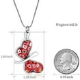 thumbnail image 2 of Minicremation Cremation Jewelry for Ashes - Memorial Keepsake for Beloved's Ashes Urn Pendants Butterfly Cremation Necklace for Ashes for Women, 2 of 6