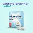 thumbnail image 4 of (2 pack) Nicorette Nicotine Gum, Stop Smoking Aids, 4 Mg, Original, 170 Count, 4 of 17
