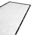 thumbnail image 5 of ToppiJoy 0.5mm Thickness 2.5*6m Clear Heavy Duty PVC Plastic Tarp Tarpaulin Outdoor Waterproof, 5 of 15