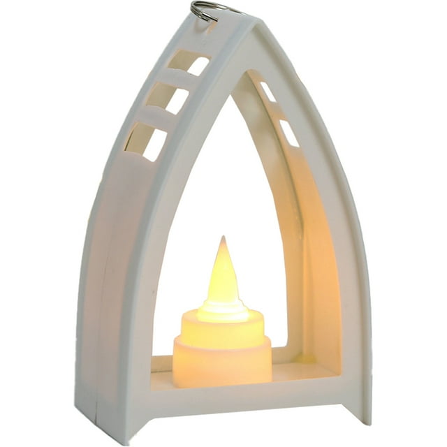 Farol navideño, farol colgante decorativo para mesas y chimeneas de interior del hogar, patios al aire libre, decoración navideña
