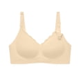 thumbnail image 6 of Xdegoge Nursing Bras for Breastfeeding No Underwire Seamless Comfortable Maternity Bras Wireless Full Coverage Support Pregnancy Soft Bralette, 6 of 7