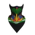 thumbnail image 3 of Sun Protection Face Mask Neck Gaiter Windproof Scarf Haiti Coat Of Arms Sunscreen Breathable Bandana Balaclava For Sport Outdoor, 3 of 7