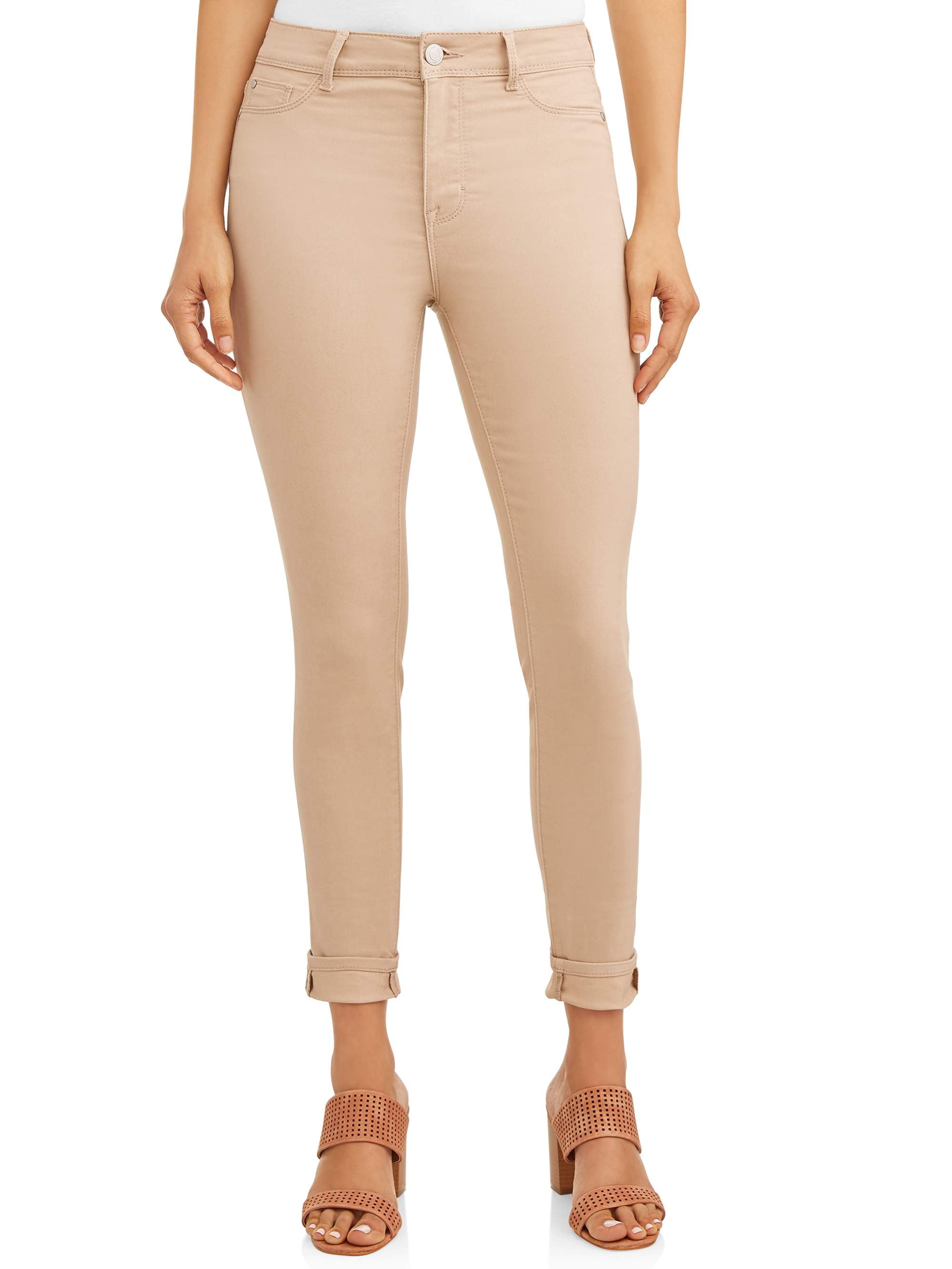 time and tru high rise ankle jegging