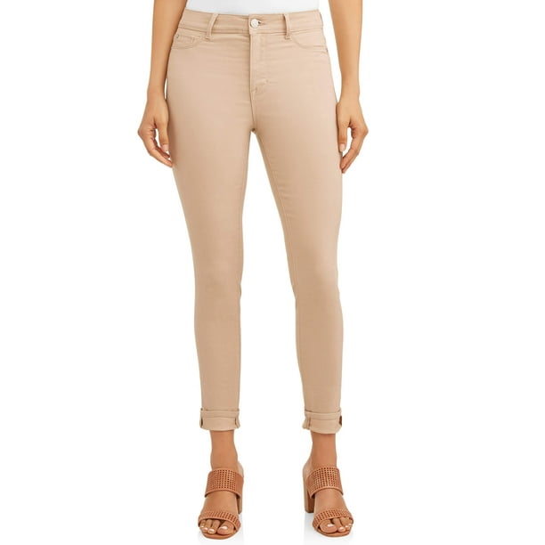 time and tru jeggings high rise