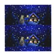 thumbnail image 6 of Wukai Christmas Night Waterproof Tablecloth for Kitchen Dining, Fits Square Tables for 2-4 Seats -60"x60", 6 of 7