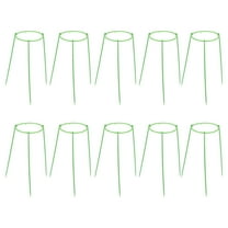 Gymnture 10pcs Plant Support Stake for Outdoor Flowers and Tomatoes