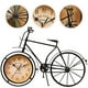 thumbnail image 2 of Reloj de escritorio de estilo industrial, reloj único con forma de bicicleta, decoración creativa para el hogar, 2 of 4