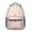 Unicorn and Castle, variant on Unicorn and Wing Pink Pattern Backpack for School, Cute School Bag with Adjustable Shoulder Straps and Padded Back, 15.3"x11"x6.7"