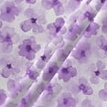 thumbnail image 5 of Purple Spring Floral Round Tablecloth 60 Inch - Waterproof Fabric Table Cloth Protector, Watercolor Summer Botanical Tablecloths Washable Table Cover for Kitchen Banquet Coffee Table Party, 5 of 6