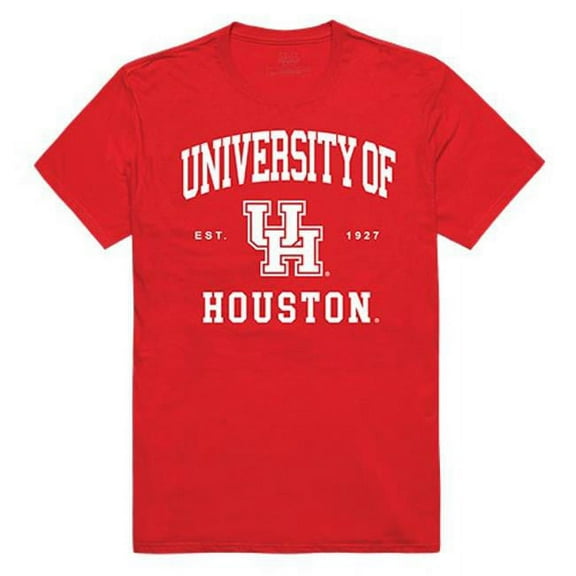 University of Houston Seal Tee Shirt for Men - Red - Extra Large