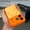 【orange】, variant on Phone Case: Phone Case for iPhone 17, Silicone Shockproof Magnetic, Compatible with iPhone 15/16 Pro Max, Fashion Trendy, Soft Edge Hard Shell, Protective Cover for iPhone 14/13