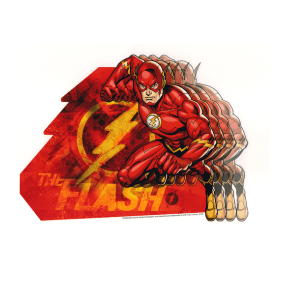 Flash Edible Cake Topper- 8" Round