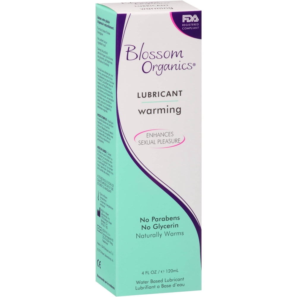Blossom Organics Warming Lubricant, 4 fl oz