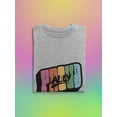 thumbnail image 3 of Proud Ally Bubblegum Text T-Shirt Women -Smartprints Designs, Female 4X-Large, 3 of 4