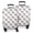 White Cow Flip, variant on Pink Checkered Cow Pattern Luggage Cover Fashion Suitcase Cover Baggage Covers Fit 25-28 Inch Luggage (Go Travel)