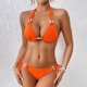 thumbnail image 3 of Traje de baño para mujer, bikini de tirantes de tubo de color liso para mujer, traje de baño dividido, trajes de baño para mujer, conjuntos de bikini para mujer, trajes de baño de bikini para mujer, 3 of 9