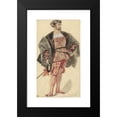 thumbnail image 2 of Eugène Giraud 15x24 Black Modern Framed Museum Art Print Titled - Costume Study of a Nobleman from the Time of Francois I (1816 - 1881), 2 of 5