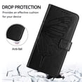 thumbnail image 2 of Case for T-Mobile Revvl 8 / T Phone 3 Wallet PU Leather Flip Case with Card Slots Kickstand Magnetic Shockproof Protective Phone Cover, Black, 2 of 7