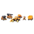 thumbnail image 2 of Juguetes para vehículos pesados, 1:64 6 piezas Aleación de ingeniería de aleación Coche de juguete para niños Aleación de metal Camión Juguetes Durabilidad probada, 2 of 8