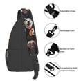 thumbnail image 4 of Lsque Different Breeds Of Dogs Pattern Cross Chest Bag Diagonally – Premium Durable Front Chest Sling with Adjustable Padded Strap, High-Capacity Storage, 4 of 8