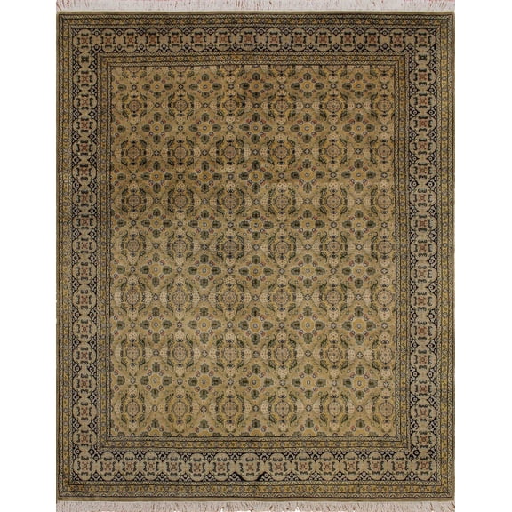 Wali Marven Beige/Black Rug, 8'1" x 10'4"