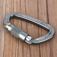 thumbnail image 4 of D Buckle,Aluminium Alloy 25KN Safety Climbing Locking Hook Climbing Buckle High-End Performance, 4 of 12