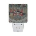 thumbnail image 2 of ALAZA Cute Birds in Christmas Night Lights 2 Pack Plug-in Wall LED Nightlight Auto Dusk-to-Dawn Sensor Lamps, 2 of 7