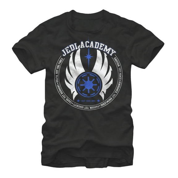Men's Star Wars Jedi Academy Code Graphic Tee Black 2X Large