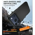 thumbnail image 3 of MYKOMI for iPhone 17 Pro Case with Belt Clip Holster,Heavy Duty Rugged 3-Layer Full Body Military Grade Drop Protection Phone Case,[2 Screen Protector & Kickstand] Shockproof Protective Cover, 3 of 7