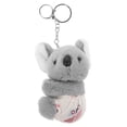 thumbnail image 1 of Llavero Koala, llavero de muñeca Koala, llavero de peluche de Koala, llavero con forma de Koala, adorno para mochila, 1 of 6
