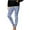 DDK22-Christmas gifts-Blue, variant on Meichang Workout Leggings Christmas for Women Holiday Striped Print High Waisted Tights Gym Yoga Pants