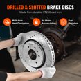 thumbnail image 4 of VEVOR Front Rear Brake Rotor&Ceramic Brake Pads Kit for 2012-2020 Ford F-150 MPB, 4 of 9