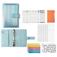 thumbnail image 2 of Budget Binder,A6 PU Leather Budget Financial Planner Budget Organiser Optimal Efficiency, 2 of 10