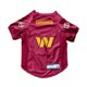 thumbnail image 1 of Littlearth NFL Washington Commanders Stretch Pet Jersey, color del equipo, grande, 1 of 1