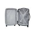 thumbnail image 4 of Wrangler San Antonio 3 pc. Expandable Rolling Luggage Set w/ 20" Rolling Carry-on and 2 Packing Cubes, Gray, 4 of 7