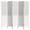 White, variant on White 6 Ft. Tall 3-Panel Room Divider with Beadboard Design